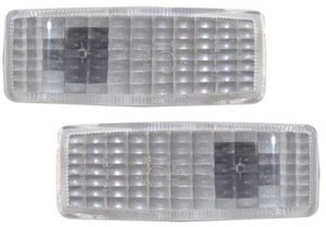 CLEAR SIDE REPEATER INDICATORS FITS MERCEDES S CLASS W126 W140 / SL R129 (89-98) - Picture 1 of 5