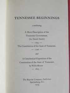 Beginnings  Tennessee History  Map TN - Bild 1 von 14