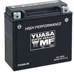 Yuasa GYZ20L High Performance Maintenance Free AGM 12-Volt Battery - Picture 1 of 2