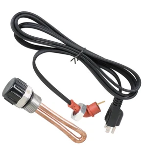 For 03-10 Ford 6.0L Powerstroke Diesel Engine Block Heater Element & Cord Cable - Picture 1 of 8