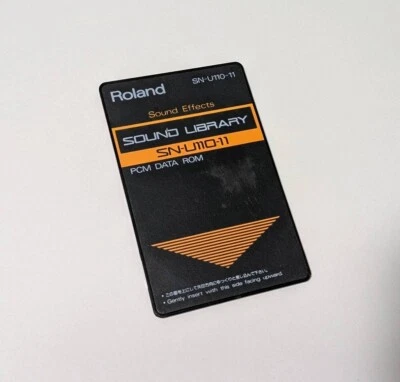 Roland Sound Library SN U110-11 PCM Data Rom - Image 1 of 2