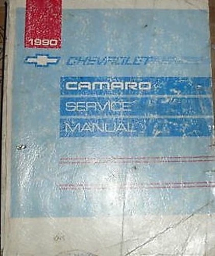 1990 Chevrolet Chevy Camaro Z28 Ss LT1 Servicio Tienda Reparación Manual OEM - Imagen 1 de 1