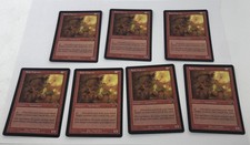 Magic The Gathering MTG Cards: Bola Warrior Nemesis Playset (x7)