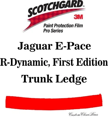 3M Scotchgard Paint Protection Pro Series 2020 2021 2022 Jaguar E-Pace R-Dynamic Foto 1 de 3