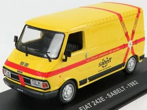 Edicola Models Maßstab 1:43 1982 Fiat 242E Van Sabelt Sicherheitsgurte Diecast Modell - Bild 1 von 2