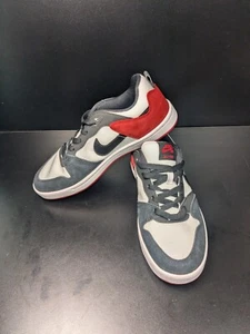 New Nike Alleyoop SB White University Red CJ0883-102 Size 7 Black - Picture 1 of 8