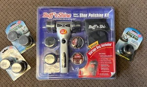 Nuevo kit de viaje pulido de zapatos Buff n Shine sellado ¡más extras! - Imagen 1 de 4