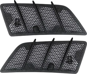 Paar Motorhaube Lüftungsgitter Abdeckung kompatibel mit 2008-2011 Mercedes Benz W164 - Bild 1 von 8