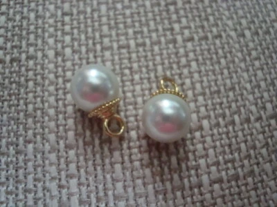 Authentic Origami Owl "Your Choice" of Pearl Earring Drops "New"   - Image 1 of 2