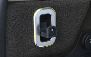 Para Range Rover Evoque 2020-2023 plata mate puerta trasera maletero gancho marco moldura 2 piezas - Imagen 1 de 6