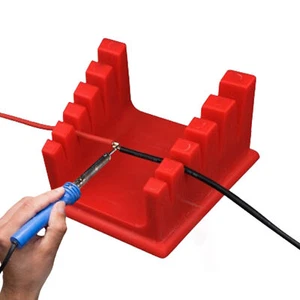 Soporte de alambre para soldadura resistente al calor soporte de abrazadera de alambre soldadura - Imagen 1 de 12