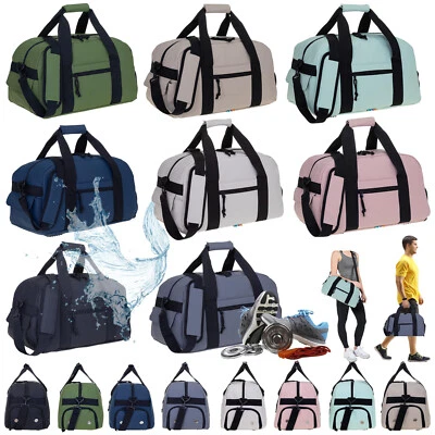 Sporttasche Damen Herren Sport Tasche Schuhfach 46 cm Reisetasche Plane 12819 - Bild 1 von 4