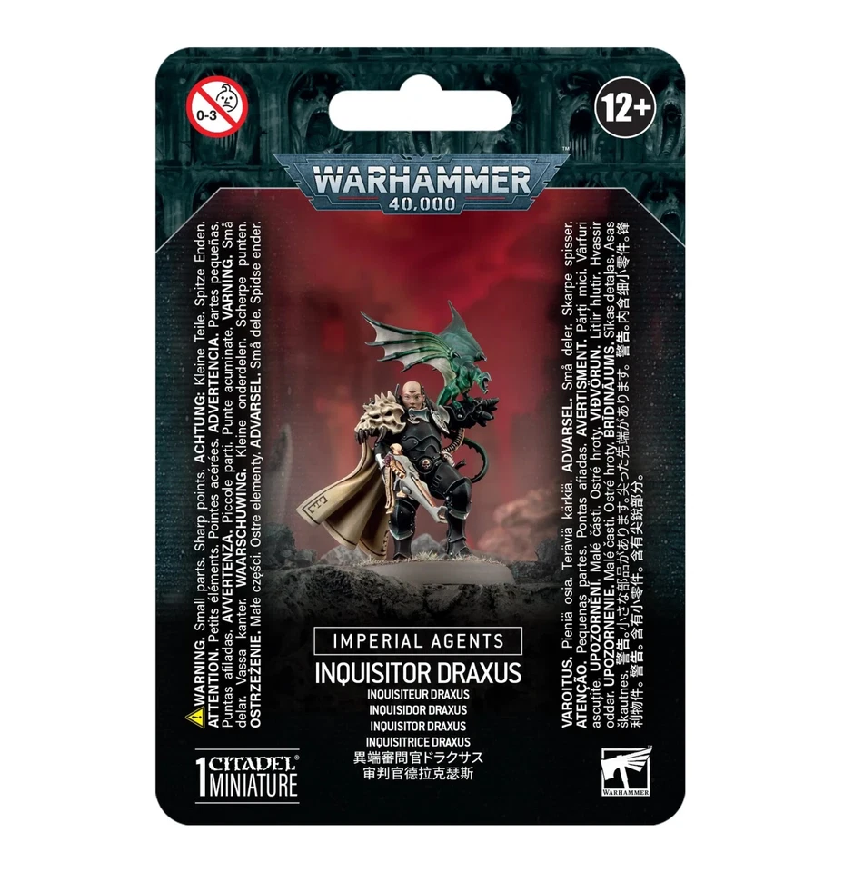 Imperial Agents: Inquisitor Draxus - Warhammer 40k - Brand New! 52-42C - Image 1 of 1