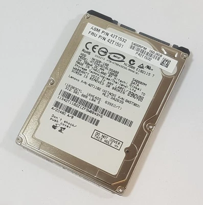 160GB Hitachi HTS543216L9SA00 SATA 2,5" Notebook Festplatte HDD 42T1501 42T1532 - Bild 1 von 3