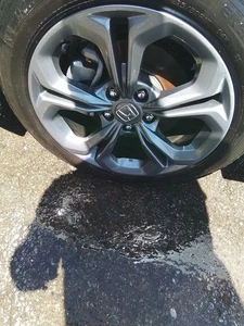 2023-2025 HONDA ACCORD WHEEL RIM 17X7 1/2 5 DOUBLE SPOKE PAINTED GRAY CLEAN OEM - Picture 1 of 10