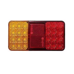 12V Car Truck Tail Light Taillight Rear Stop Brake Light 24 LED Waterproof _pu - Picture 1 of 6