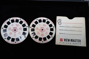Coppia di mulinelli vintage View Master città e mondo famosi a portata di mano - Foto 1 di 9