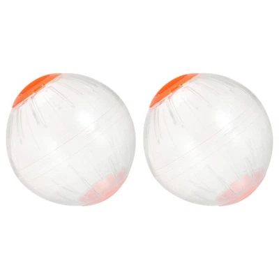  2 Stück Hamster-Übungsball: 5,89 Zoll Laufrad, transparentes Ballspielzeug für - Bild 1 von 4