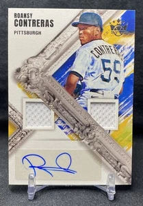 2022 Diamond Kings Dual Material Signatures Roansy Contreras #DMS-RO - Picture 1 of 2