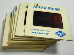 vintage 1970's lot 21 aviation airlines airport airplane cabin photo slides - Picture 1 of 12