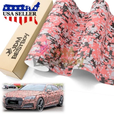 Camuflaje Digital CAMO Digital Ejército Vinilo Adhesivo Envoltura Calcomanía Liberación de Aire Foto 1 de 4