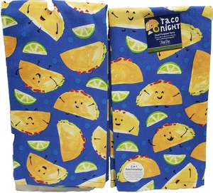2 Same Kitchen Dual Purpose Towels(16"x26")SUMMER,TACO TOSS & SLICES OF LIME,KDD - Foto 1 di 14