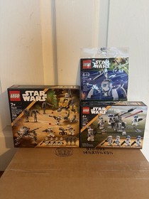 LEGO Star Wars Lot Of 3 Clone Sets + Umbaran Poly Bag 75431/75345/30243-SEALED