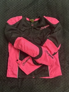 Open Box Scorpion Women's Verano Motorcycle Jacket Pink Size Medium - Picture 1 of 5