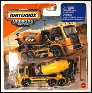 Matchbox Working Rigs Yellow Cement King HD - Picture 1 of 1