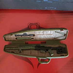 G.I. Joe Classified Gnawgahyde Sniper Gun Case Set ONLY NEW 6" 1/12 - Picture 1 of 3
