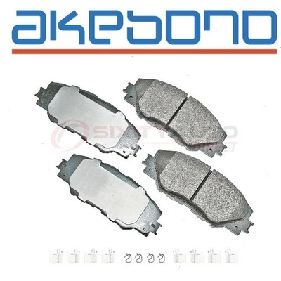 Akebono Pro-ACT Front Disc Brake Pad Set for 2006-2018 Toyota RAV4 - Braking mk Foto 1 de 4