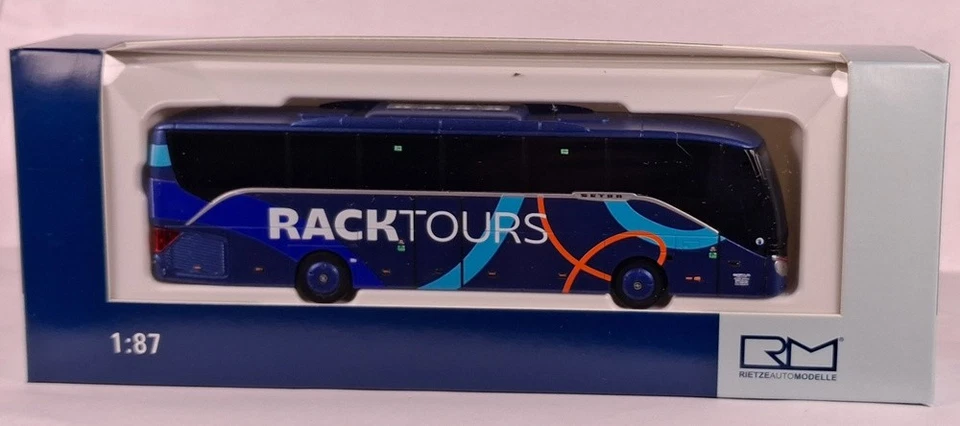 Setra S 515 HD Racktours Erlensee 1:87 Rietze 77938 - Immagine 1 di 1