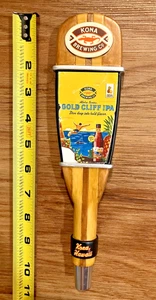 Kona Beer Tap Handle Knob Keg Bar Top Kegerator Brewing Paddle Gold Cliff IPA - Picture 1 of 6