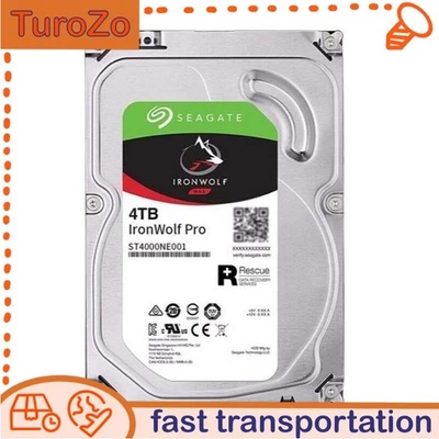 Seagate IronWolf Pro ST4000NE001 4TB 7200RPM 256MB SATA 3.5" NAS HDD Hard Drive - Image 1 of 4