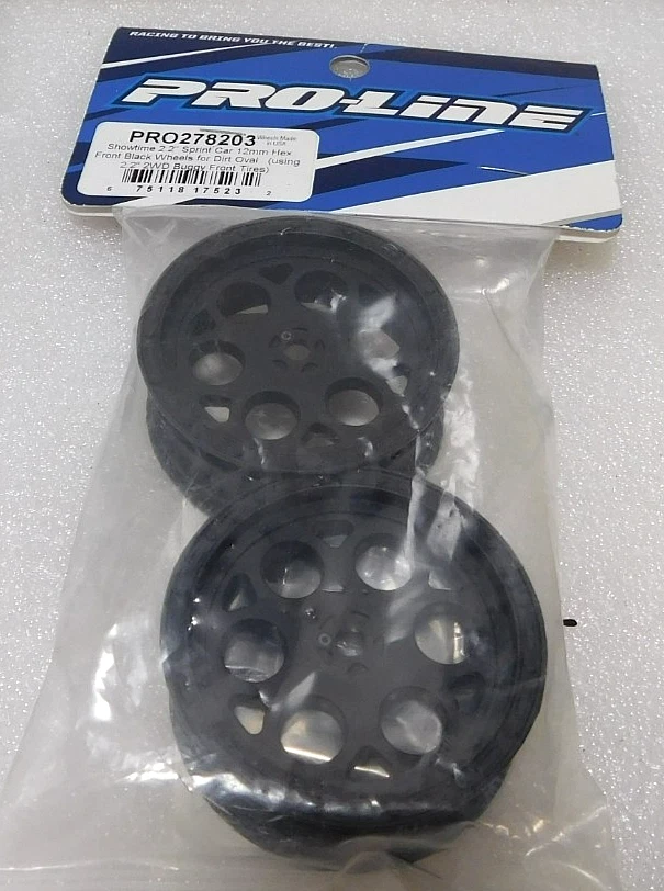 Pro-Line Racing Showtime 2.2 Sprint Car 12mm Front Wheels PRO278203 RC Tire - Image 1 of 1