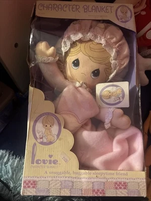 Manta de película de personajes Precious Moment 1998 vintage Foto 1 de 4