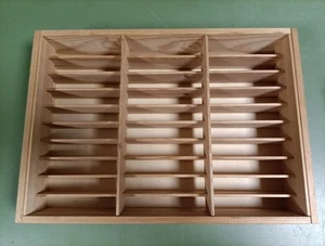 PORTA MUSICASSETTE 30 POSTI LEGNO DA PARETE - Imagen 1 de 2