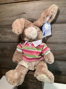 Build A Bear Hase Kaninchen groß 17 Zoll Plüschtier & Outfit Drahtohren - Bild 1 von 8