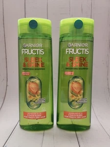 (Paquete de 2) Champú suavizante Garnier Fructis elegante y brillante, aceite de argán, 12,5 oz - Imagen 1 de 2