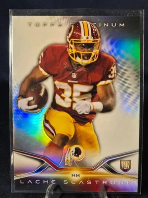 2014 TOPPS PLATINUM FOOTBALL LACHE SEASTRUNK REFRACTOR  ROOKIE #149 MINT!!! - Image 1 of 2