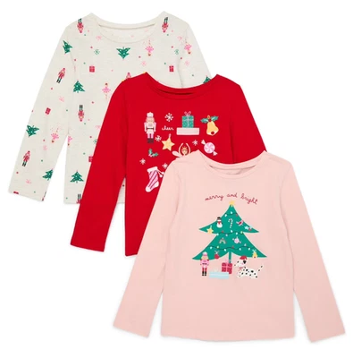 365 Niños de Garanimals Niñas Pequeñas Conjunto de Conjunto de Vacaciones 5 Piezas Surtido Talla 4 Foto 1 de 4