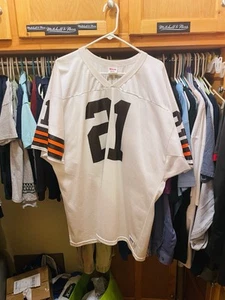 Vintage Cleveland Browns Eric Metcalf Replica Jersey 2XL Wilson - Picture 1 of 2