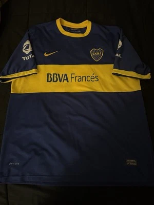 Camiseta de fútbol rara Nike original local XXL Riquelme #10 CA Boca Juniors 2014 Foto 1 de 4