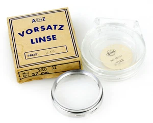 ARNZ JENA Vorsatzlinse 2 NAHLINSE II 37mm A37 Steckfassung push on (O4295 - Picture 1 of 1