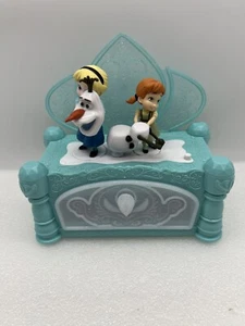 Disney frozen mechanical Do you want to build A Snowman Jewelry box Tested Works - Picture 1 of 7