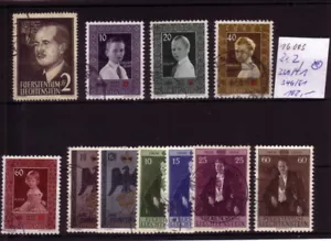 Liechtenstein o 332, 330/41, 346/51 Michel 102.- K 16003 - Picture 1 of 1