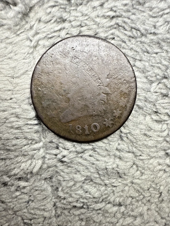 1810 Classic Head Cent – Scarce Early Copper - Image 1 of 4