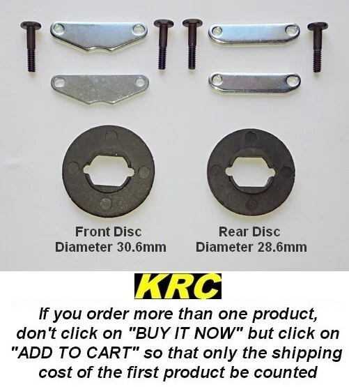 LOSA3545/3546 - 8IGHT 3.0/4.0 BRAKE DISCS, PADS, SCREWS - DISQUES PLAQUETTES VIS - Photo 1/1