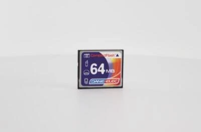 Vintage Dane-Elec 64 MB CompactFlash Memory Card (DA-CF-0064-R) - Image 1 of 2