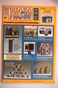 PHOTO DEAL 20 Pentax ES MD Bertram 6x6 Tengor Deardorff Single-8 Agfa Fuji Zeiss - Bild 1 von 1